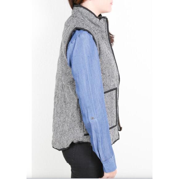 Stitch Fix Honey Punch Herringbone Vest // L - Picture 3 of 13